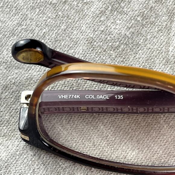 Carolina Herrera Eyeglasses VHE774K COL.0ACL Frames 50 16 135 Flex Hinges W Case main image 7